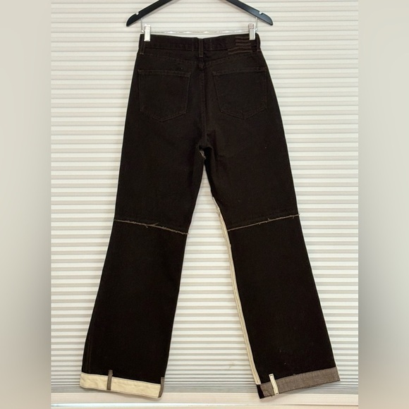 REVICE Matchmaker Coffee Shop Patchwork Women’s Jeans Size 27” NWOT - Picture 6 of 6